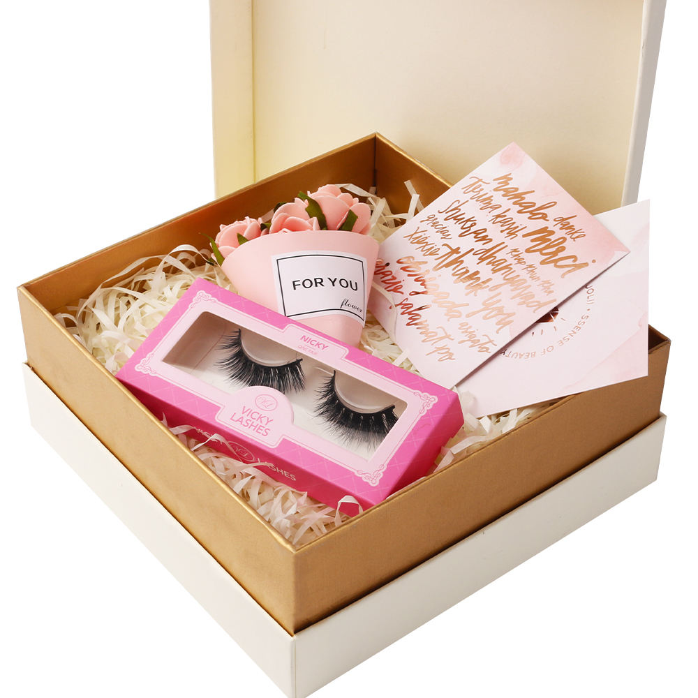 Cajas de embalaje de caja de regalo cosmética personalizada de lujo