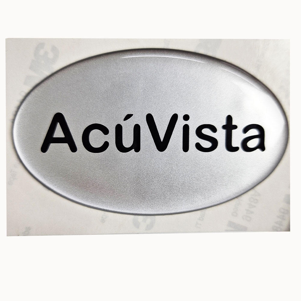 3D epoxidová nálepka Vlastné logo Dome Label Resin Crystal