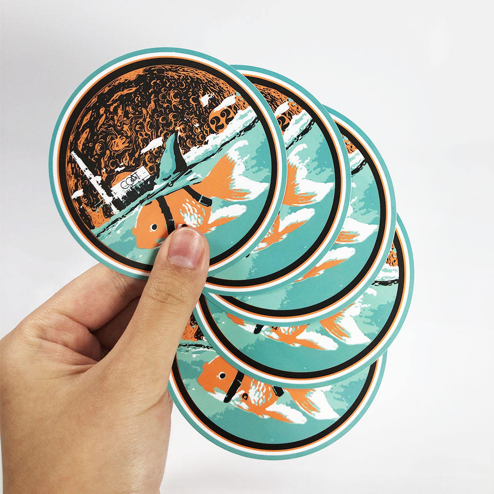 Custom High Quality Die Cut Decorative Stickers Durable