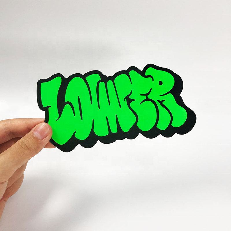 High Quality PVC Die Cut Stickers Custom Adhesive Lable