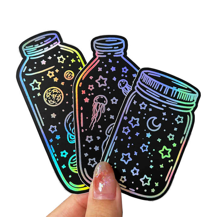 stiker holografik khusus