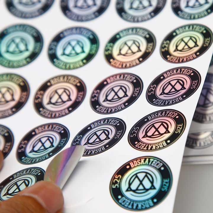 stiker holografik khusus